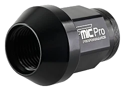 Kuta nakrętka aluminiowa do kół FMIC.Pro M14x1.25 Czarna 1 szt.  stożkowa przelotowa 7075-T6