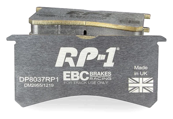 DP8037RP1 Sportowe klocki hamulcowe RP-1 Racing EBC Brakes