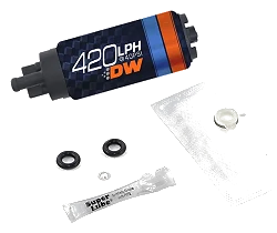Pompa paliwa DeatschWerks DW420 420 lph Genesis Coupe 2.0T 3.8 V6 09-12 Genesis 3.8 V6, 4.6 5.0 09-14 Kia Forte - USA-DW-9-421s-1003