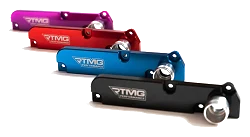 RTMG Performance PCV Valve Cover Breather and Delete Adapter without Boost Tap for 2.0 TFSI Blue