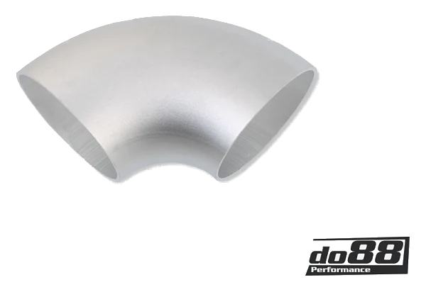 Rura aluminiowa 90° 114x4 mm, krótki promień