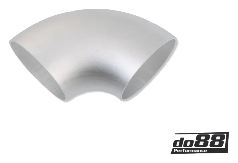 Rura aluminiowa 90° 114x4 mm, krótki promień