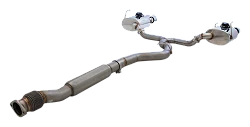Układ wydechowy XForce z systemem Varex SUBARU IMPREZA 2011-2014 WRX SEDAN (G3) S2 stal nierdzewna