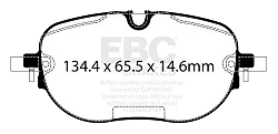 DPX2446 Klocki hamulcowe ULTIMAX2 EBC Brakes CUPRA Born Volkswagen