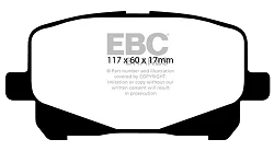 DP1399 Klocki hamulcowe ULTIMAX2 EBC Brakes Toyota Estima Lucida Previa