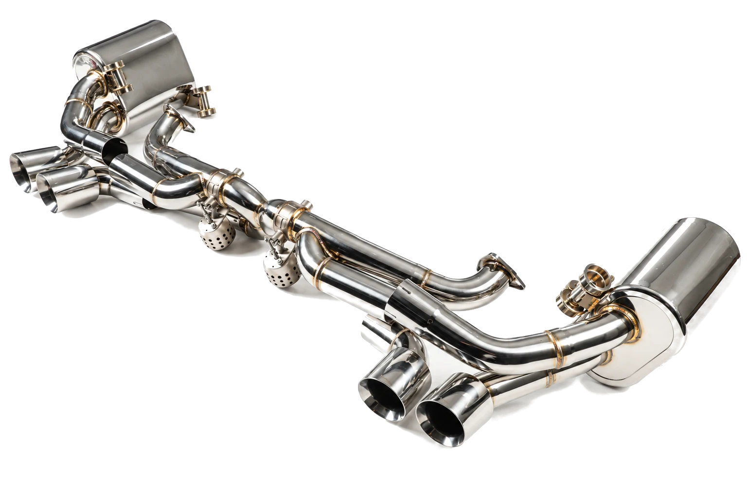 Aktywny układ wydechowy z klapami FMIC.Pro Porsche 911 Carrera 997.2 3.6L 3.8L 2009-2012