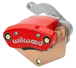 Zacisk hamulcowy 1 tłoczkowy Wilwood 120-17144 MC4 Mechanical lewy czerwony