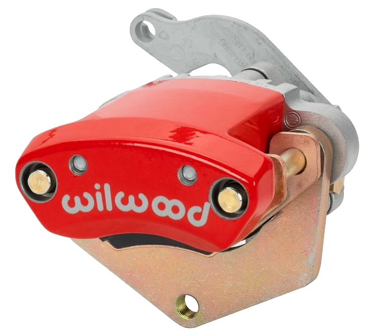 Zacisk hamulcowy 1 tłoczkowy Wilwood 120-17144 MC4 Mechanical lewy czerwony