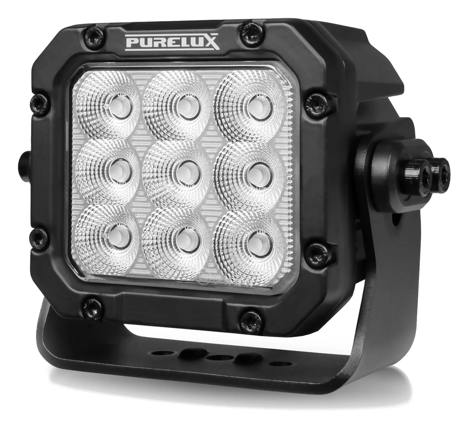 Lampa Robocza LED Purelux 90 HD Gen2 16cm 90W Kwadratowa Szeroki Strumień