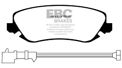 DP1424 Klocki hamulcowe ULTIMAX2 EBC Brakes Lancia Thesis