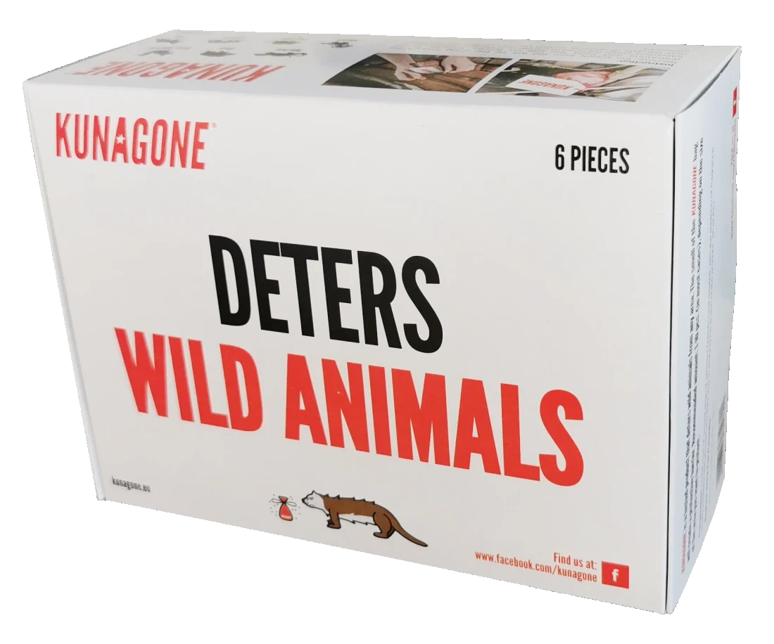 KUNAGONE Wild Animals Repellent 6-pak EN