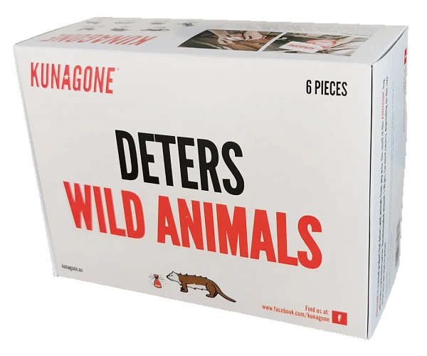 KUNAGONE Wild Animals Repellent 6-pak EN