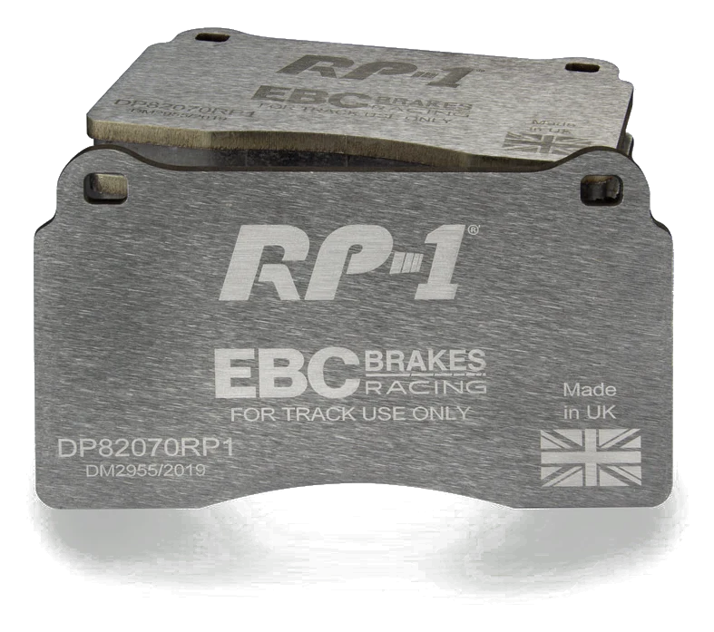 DP82070RP1 Sportowe klocki hamulcowe RP-1 Racing EBC Brakes AC MK VI Aston Martin DB9 Vantage Audi RS3 8P TTRS quattro 8J TTRS quattro Plus 8J BMW ALPINA B10 E39 CUPRA Leon Ferrari 612 Renau