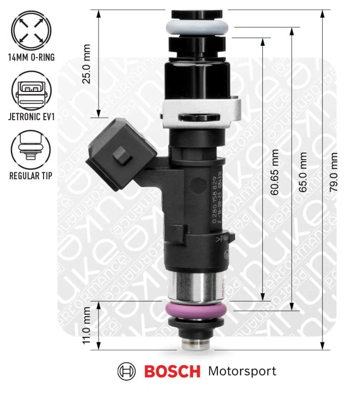 Nuke Performance Wtryskiwacz Bosch 2200cc NGI2 65mm EV14L