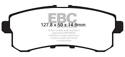 DP41876R Klocki hamulcowe YELLOWSTUFF EBC Brakes Infiniti QX80 Nissan Patrol Y62 Infiniti QX56 QX80 Nissan Armada Armada Y62