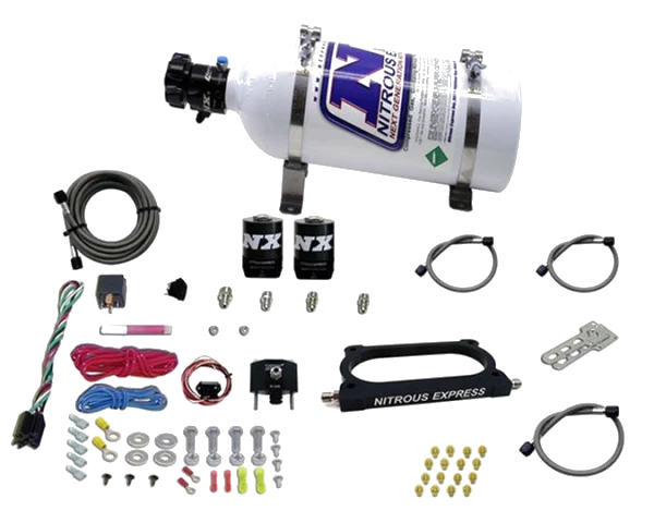 Nitrous Plate System with 5 Lb Bottle for Ford GT 500 Nitrous Express NX 20949-05