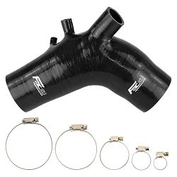 Przewód Silikonowy Dolotu FMIC.EU Mitsubishi Lancer Evo X 10 2008-2015 - Czarna