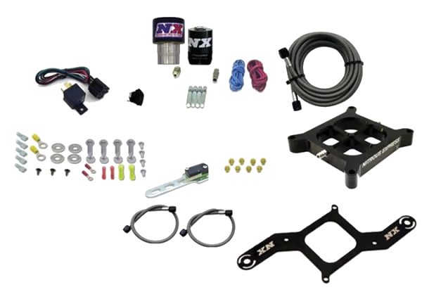 4150 Billet Crossbar Plate System Single Stage 250-650Hp without Bottle Nitrous Express NX 63940-00