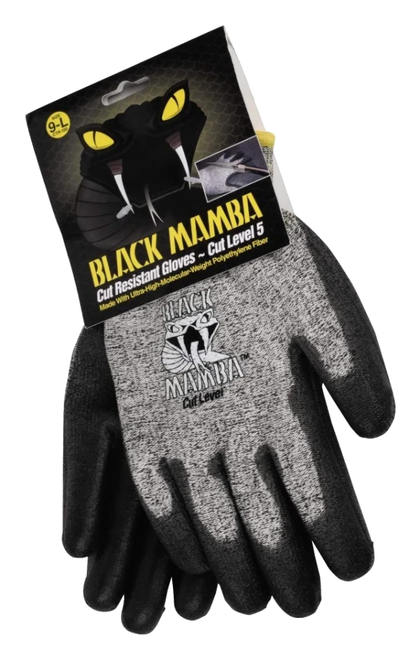 BLACK MAMBA Cut Resistant Gloves SIZE M
