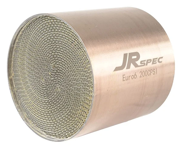 Wkład Katalizatora Benzyna / LPG Sportowy JRspec Długość 100mm Euro 6 200 CPSI Średnica 100mm
