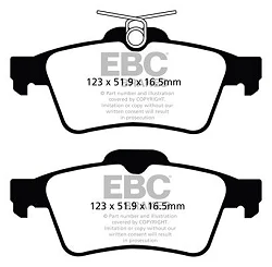 DPX2121 Klocki hamulcowe ULTIMAX2 EBC Brakes Peugeot 508 508 RXH