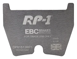 DP81513RP1 Sportowe klocki hamulcowe RP-1 Racing EBC Brakes Audi R8 RS3 8V RS4 B7 RS4 B8 RS5 B8 RS6 C5 RSQ3 8U TTRS quattro 8S LAMBORGHINI Gallardo Murcielago Volkswagen Phaeton Audi RS3 RS4