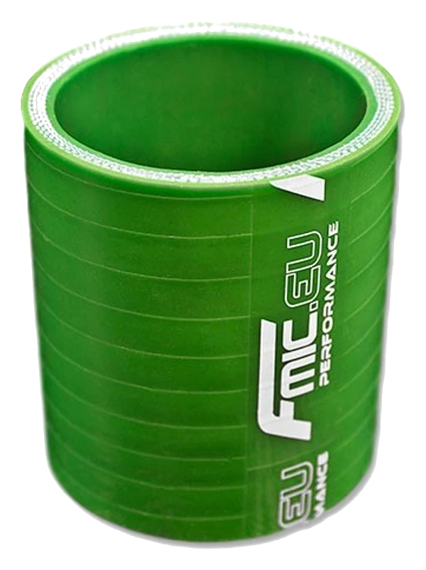Łącznik silikonowy prosty 95mm Zielony 30cm
