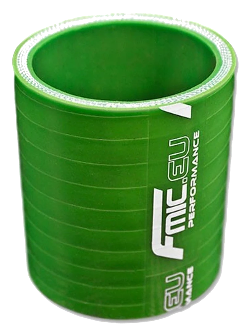 Łącznik silikonowy prosty 95mm Zielony 15cm
