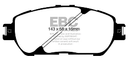 DP1674 Klocki hamulcowe ULTIMAX2 EBC Brakes Toyota Alphard Estima Lucida Windom