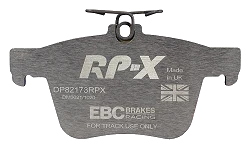 DP82173RPX Sportowe klocki hamulcowe RP-X Racing EBC Brakes Audi S3 8V TT 8S TT quattro 8S TTS quattro 8S Seat Leon 5F Skoda Superb 3V PHEV Superb 3V Volkswagen Golf Mk7 Passat B8 Passat All