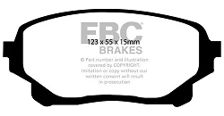DP1756 Klocki hamulcowe ULTIMAX2 EBC Brakes Suzuki Grand Vitara TX83