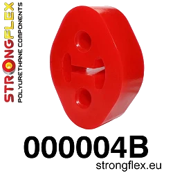 000004B: Wieszak tłumika 36mm Subaru Impreza GC GF - 000004B_8mm