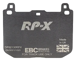DP82130RPX Sportowe klocki hamulcowe RP-X Racing EBC Brakes BMW 1 Series F20 114 1 Series F20 116 1 Series F20 118 1 Series F20 120 1 Series F20 125 1 Series F20 M135 1 Series F20 M140 1 Ser