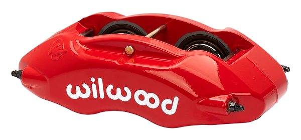 Uniwersalny zacisk hamulcowy 4 tłoczkowy Wilwood 120-10754 GNX4 czerwony