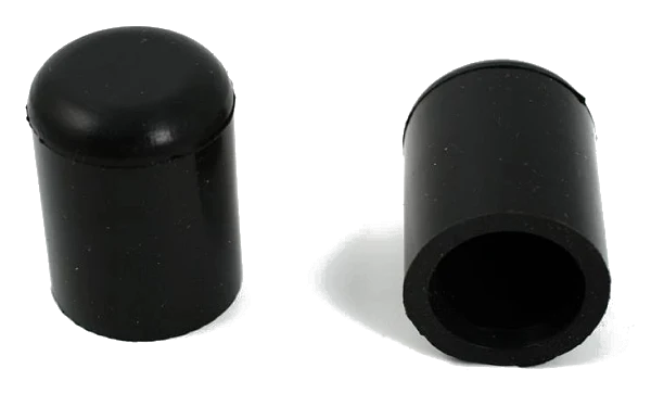 Zaślepka silikonowa 18mm czarna