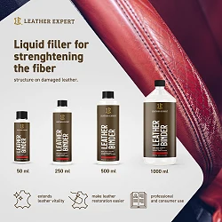 Leather Expert Leather Binder spoiwo wzmacniające włókna skóry naturalnej 50ml
