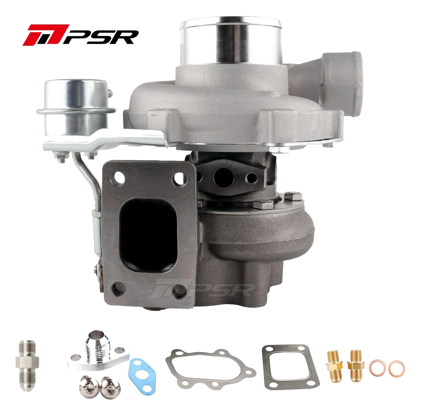 Turbosprężarka Pulsar PSR 2871 Gen1 .86 T25 wlot 5 Bolt wylot Stamping 11.6psi Łożyska kulkowe
