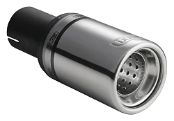 Uniwersalna końcówka tłumika okrągła 80mm długość 80mm średnica montażowa 55mm - N1-07K/55