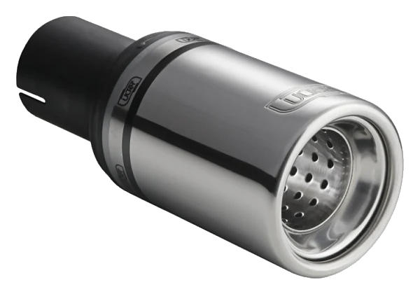 Uniwersalna końcówka tłumika okrągła 80mm długość 80mm średnica montażowa 55mm - N1-07K/55