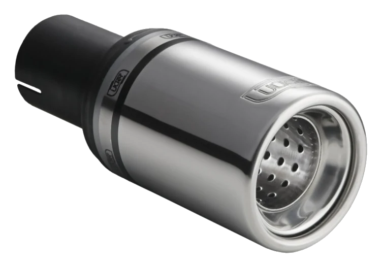 Uniwersalna końcówka tłumika okrągła 80mm długość 80mm średnica montażowa 55mm - N1-07K/55