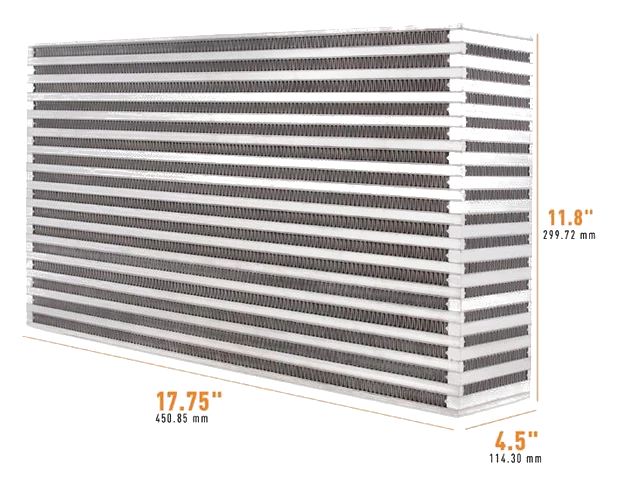 Uniwersalny rdzeń intercoolera Mishimoto 17.75" x 11.8" x 4.50"
