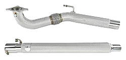 Downpipe z osłoną termiczną FMIC.Pro VOLKSWAGEN Jetta 2.0 TSI Mk5 2006-2014