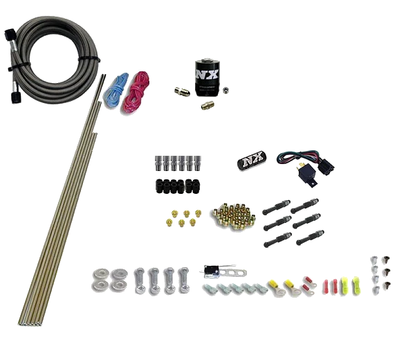6-Cyl Dry Direct Port Nitrous System without Bottle Nitrous Express NX 93066-00