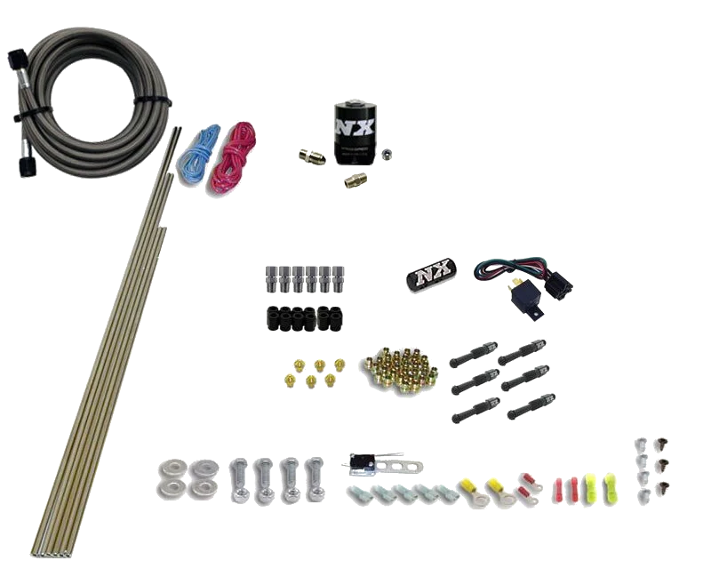6-Cyl Dry Direct Port Nitrous System without Bottle Nitrous Express NX 93066-00