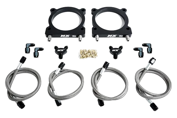 Dual Throttle Body Plate Conversion for Ford Mustang 5.0L 2024+ Nitrous Express NX NX964