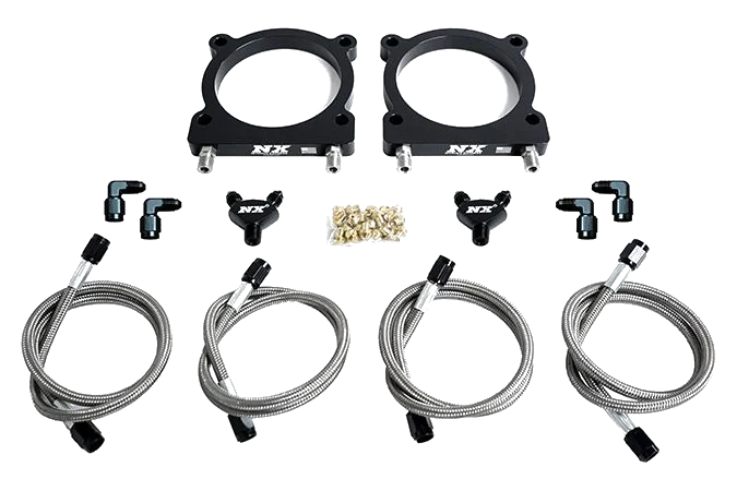 Dual Throttle Body Plate Conversion for Ford Mustang 5.0L 2024+ Nitrous Express NX NX964