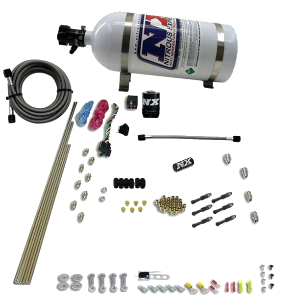 Zestaw Nitro Nitrous Express NX 93066-10 Suchy bezpośredni 6 cyl butla 10lb