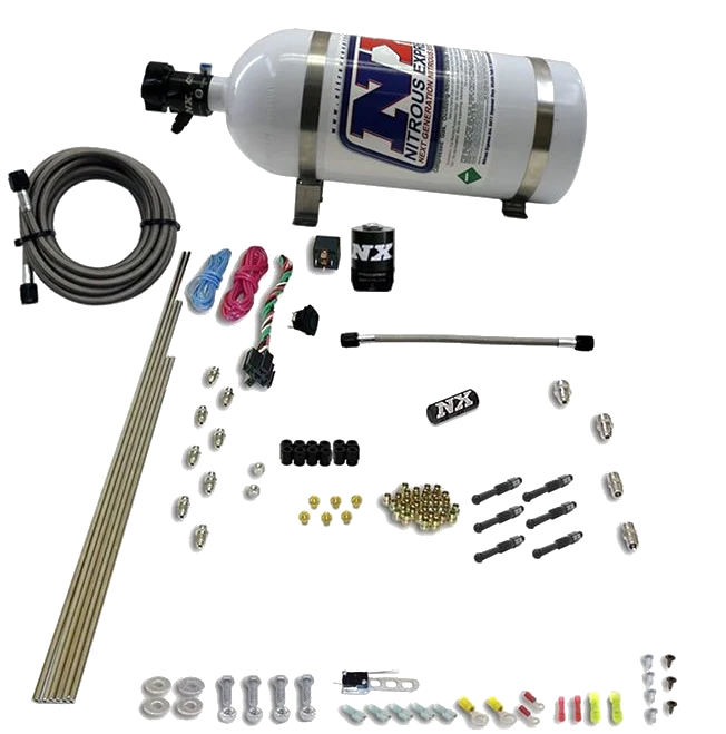 Zestaw Nitro Nitrous Express NX 93066-10 Suchy bezpośredni 6 cyl butla 10lb