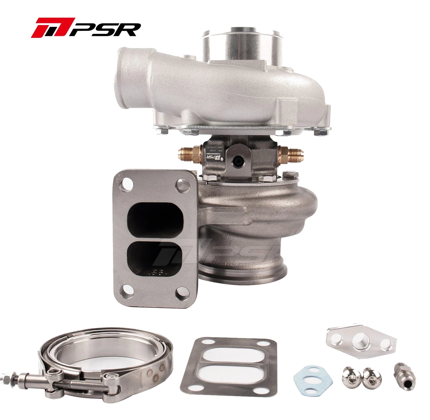 Turbosprężarka Pulsar PSR 3576 Gen2 .86 T3 Divided wlot 3" V-Band wylot Łożyska kulkowe
