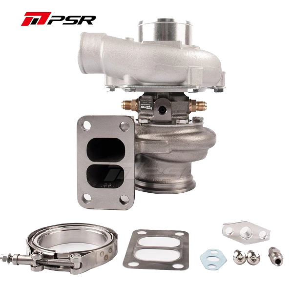 Turbosprężarka Pulsar PSR 3582 Gen2 .86 T3 Divided wlot 3" V-Band wylot Łożyska kulkowe